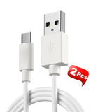 2Pcs BUCKKO Fast PD Charger USB-A toType C Cables Cord For iPhone Samsung Google Pixel 5 5a 6 6a 7 7a 8 Pro