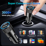BUCKKO USB PD 38W Type-C Car Charger Fast Charge Adapter for iPhone 15 14 13 12 Samsung
