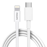 Philips Accessories USB-C to Lightning Charging Cable 2m. (White) DLC4578L