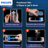 Philips Privacy Tempered Glass Screen Protector for iPhone 14 Pro DLK5505