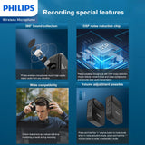 Philips 2.4 GHz Wireless Microphone, 360° Sound Collecting, Low Latency DLM3538C