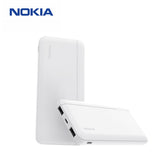 Genuine Nokia 10000mAh Power Bank E6205 (White) for Apple Samsung Android devices