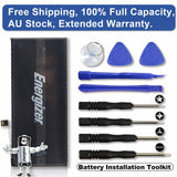 Energizer for iPhone XR 2942mAh High Capacity Battery Replacement A1984 etc.with Battery Installation Toolkit