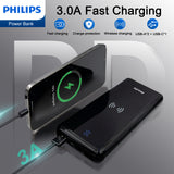 Philips Wireless 10,000mAh Power Bank (DLP9520C)