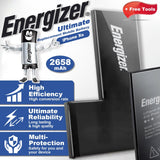 Energizer for iPhone Xs 2658mAh High Capacity Battery Replacement A1920 etc.with Battery Installation Toolkit