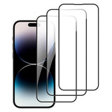 BUCKKO HD Clear Tempered Glass Screen Protector for iPhone 14 Pro Max