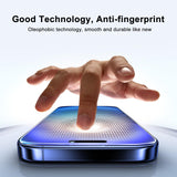 BUCKKO HD Clear Tempered Glass Screen Protector for iPhone 15 / 16