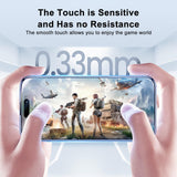 BUCKKO HD Clear Tempered Glass Screen Protector for iPhone 15 / 16