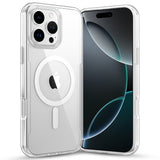 BUCKKO Clear MagSafe Case Shockproof Hard Cover for iPhone 15 Plus / iPhone 15
