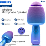 Philips Wireless Bluetooth Microphone for Karaoke with Speaker (DLM9318C) (Chinese Version)