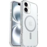 OtterBox Symmetry Clear MagSafe Case for iPhone 16, Clear