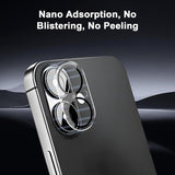 BUCKKO Camera Lens Protector for iPhone 16/16 Plus【Anti-Scratch】【Anti-Fingerprint】-1PCS