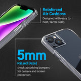 Pelican Ranger Micropel Phone Case for iPhone 14 Plus, Clear Polymer