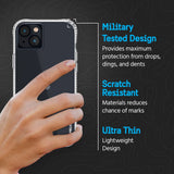 Pelican Ranger Micropel Phone Case for iPhone 14 Plus, Clear Polymer