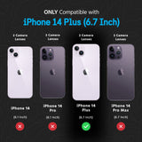 Pelican Ranger Micropel Phone Case for iPhone 14 Plus, Clear Polymer
