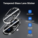 BUCKKO Camera Lens Protector for iPhone 16/16 Plus【Anti-Scratch】【Anti-Fingerprint】-1PCS