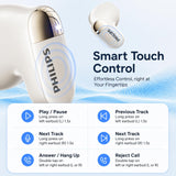 Philips TAT2169 Black True Wireless Headphones Charging Case for iPhone 18 Pro/Pro Max/Duo and Android