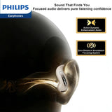 Philips TAQ2120 Open-Ear Bluetooth 6.0 Headphone, Dark Blue User Manual Plastic