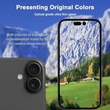 BUCKKO Camera Lens Protector for iPhone 16/16 Plus【Anti-Scratch】【Anti-Fingerprint】-1PCS
