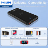 Philips Wireless 10,000mAh Power Bank (DLP9520C)