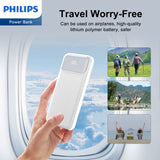 Philips 10000mAh PowerBank With Three Charging Cables DLP1912CW