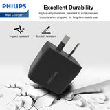 Philips 30W Black Power Adapter Wall Charger Plug DLP4330CB