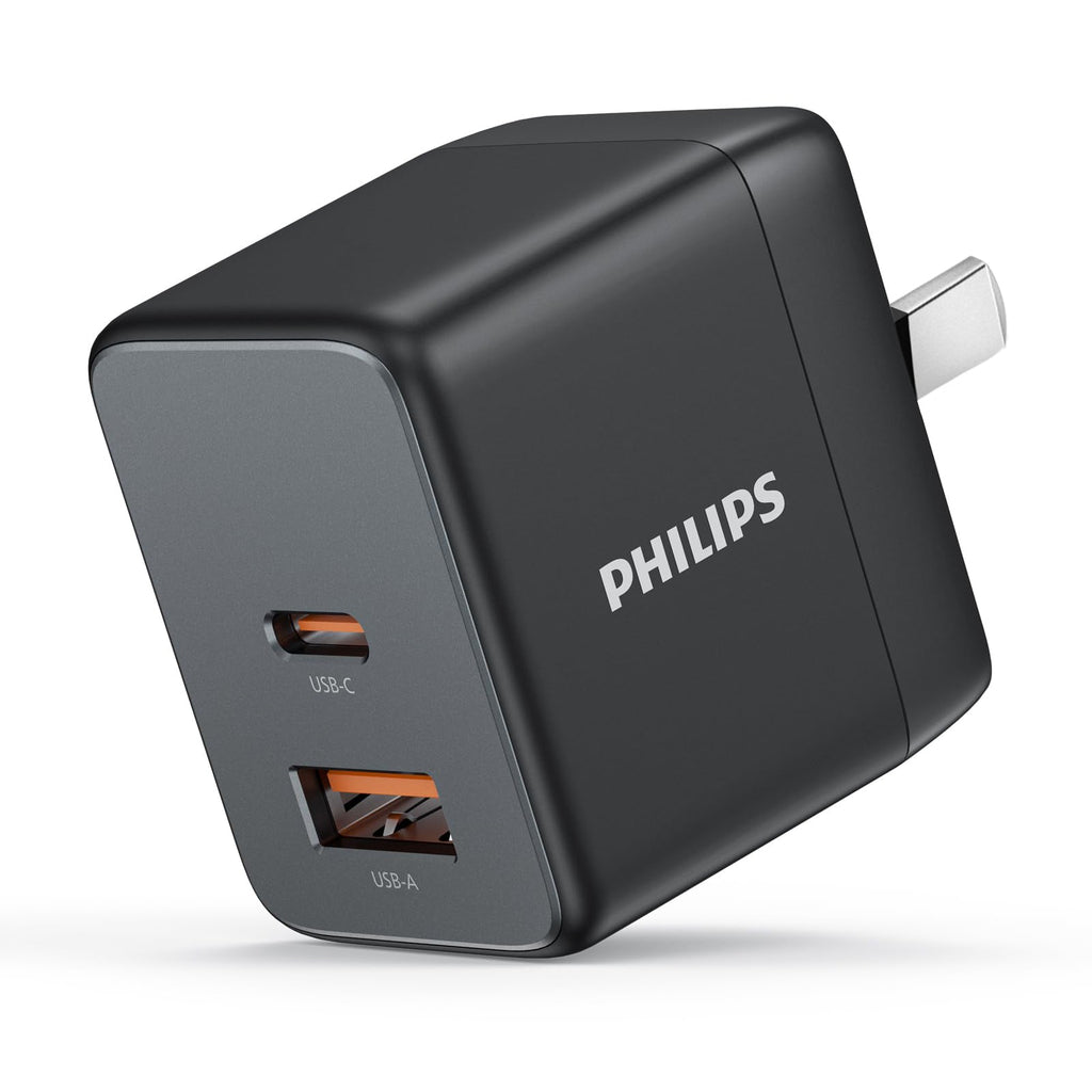 Philips 20W Black Power Adapter Wall Charger Plug DLP4520CB – 4FIX