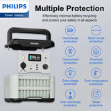 Philips Outdoor Power Supply 600W High Power Mobile Power Station(DLP8093CG)