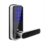 Buckko Locks Y22 Smart Lever Lock for Doors Fingerprint PIN RFID App Key Silver