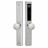 Buckko Locks Smart Knob Lock for Internal Doors Fingerprint PIN RFID App Key Silver