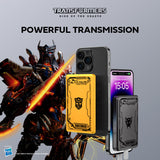 Transformers Magnetic Wireless Portable 10000mAh 15W Fast Charger Power Bank TF-D02