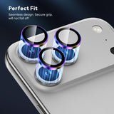 BUCKKO Camera Lens Protector Tempered Glass for iPhone - iPhone 17 / Black