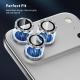 BUCKKO Camera Lens Protector Tempered Glass for iPhone - iPhone 17 / Black