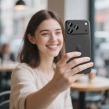 BUCKKO Camera Lens Protector Tempered Glass for iPhone - iPhone 16 Plus / Black