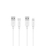 Nokia Essential Charging Cable E8101 Combo - Lightning & Type C Cable (1m)