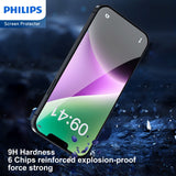 Philips High Transparency Tempered Glass Screen Protector for iPhone 14/iPhone 13 /iPhone 13 Pro DLK1202