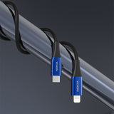 Nokia Pro Cable P8201A Combo (Blue) - Lightning & Type C cable (1.25m)