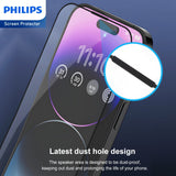 Philips High Transparency Tempered Glass Screen Protector for iPhone 14 Pro Max DLK1206