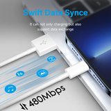 Nokia Essential Charging Cable E8101 Combo - Lightning & Type C Cable (1m)